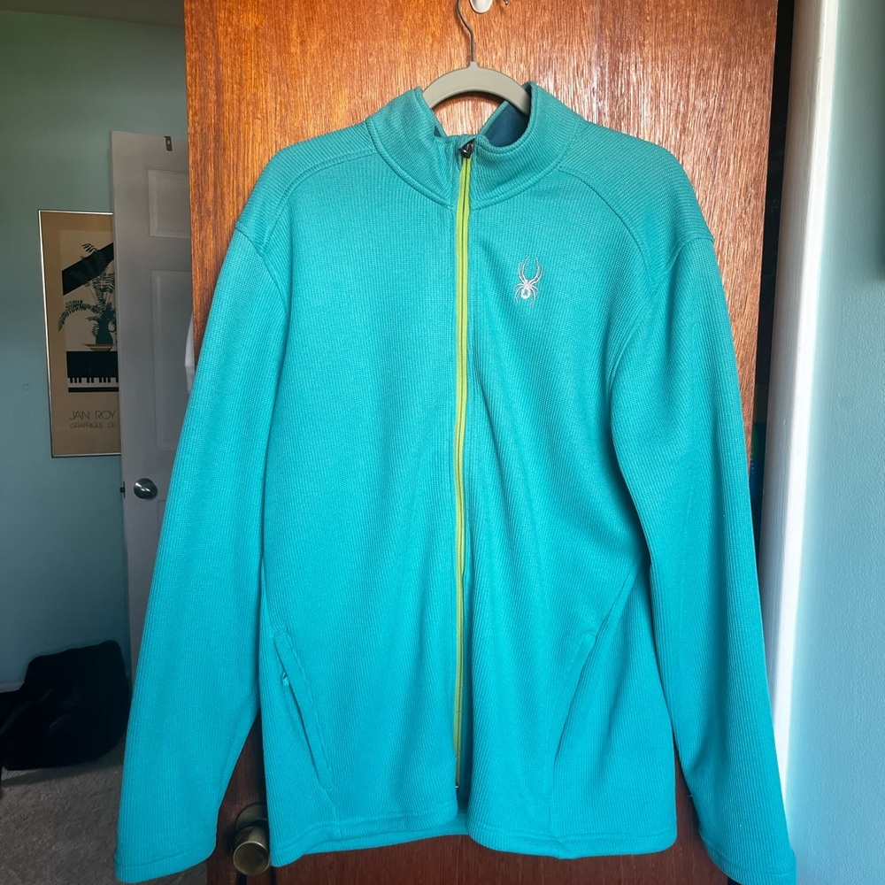 Spyder Active Sports Teal Jacket